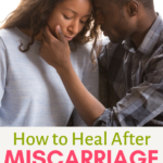 Couple sad after experiencing infant loss through miscarriage