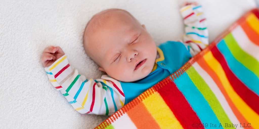 Baby sleeping safely without infant sleeper